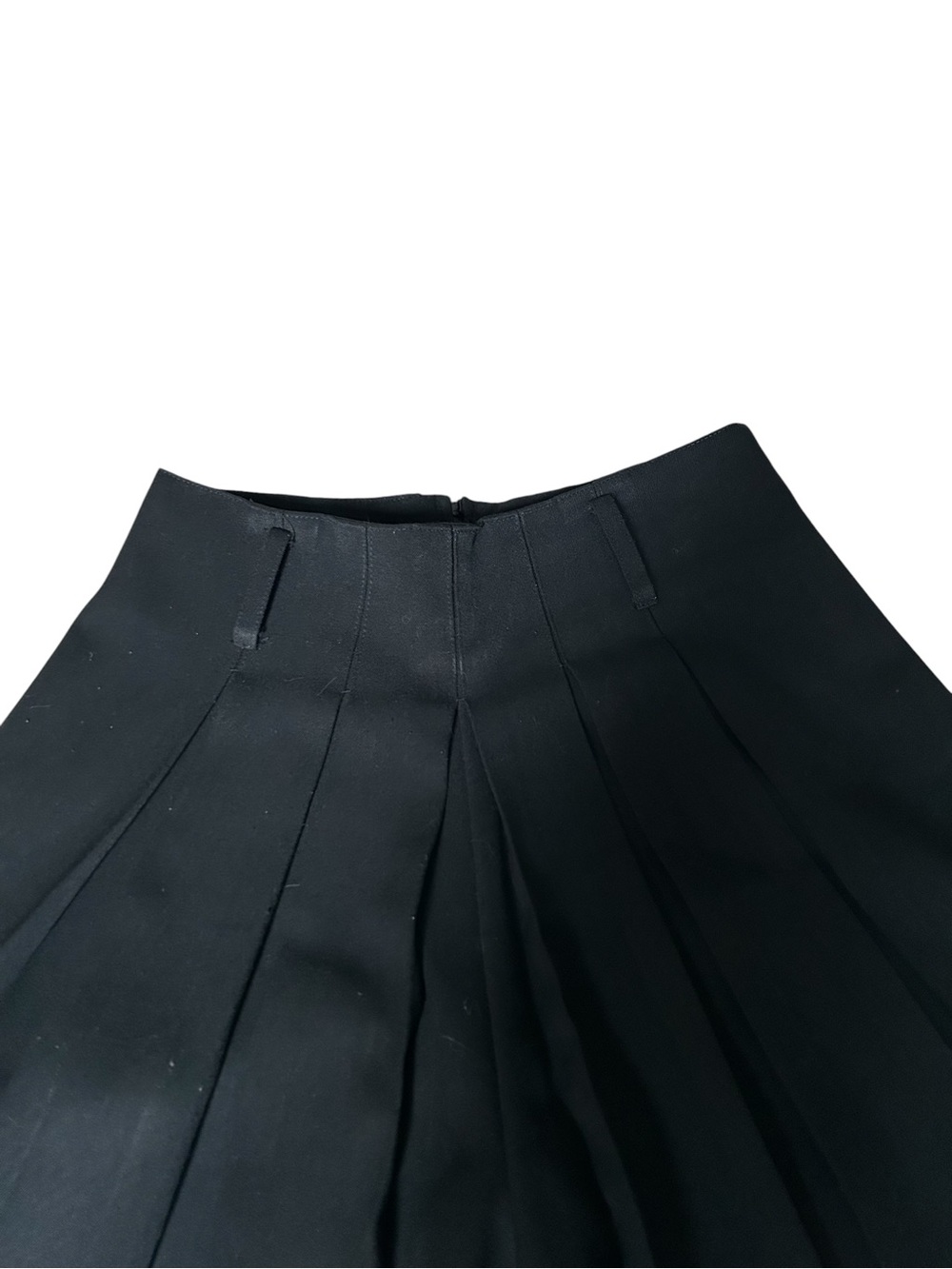 Ice Free Black Pleated Skort Vintage Preppy Old money style - Small - Picture 5 of 9